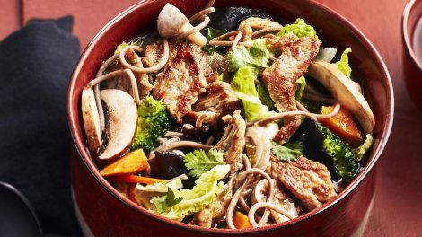 émincé de veau soba