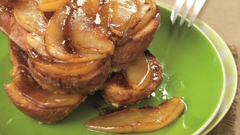 pain perdu aux poires