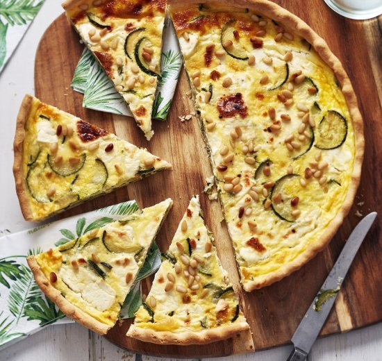 tarte à la courgette