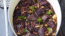 agneau façon bourguignon