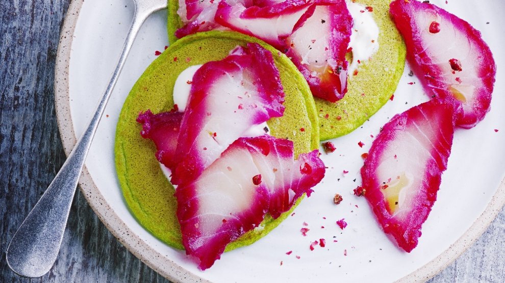 gravlax de cabillaud