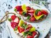 tartines aux fraises