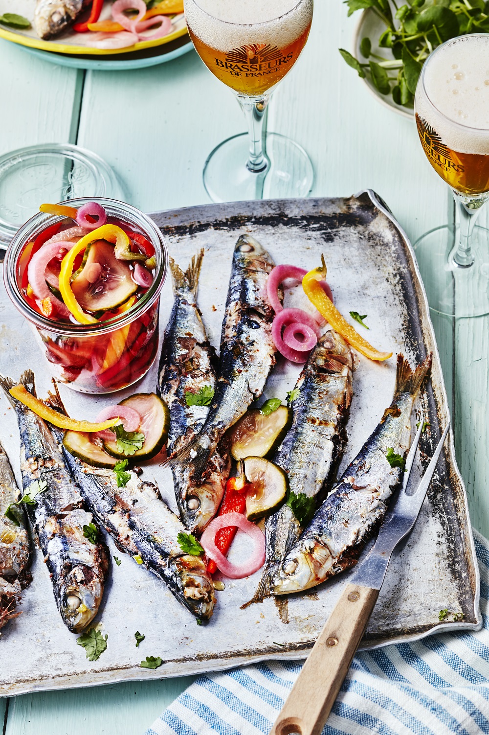 sardines à la plancha