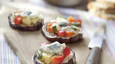 bruschetta d'aubergine