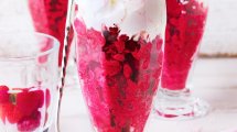 granité de fruits rouges
