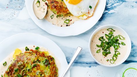 galettes de courgettes