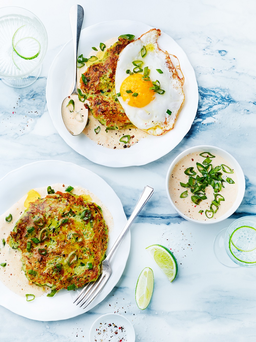 Galettes de courgettes