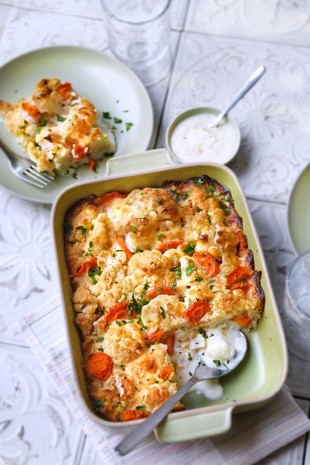 gratin de chou-fleur