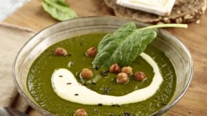 soupe d'épinards
