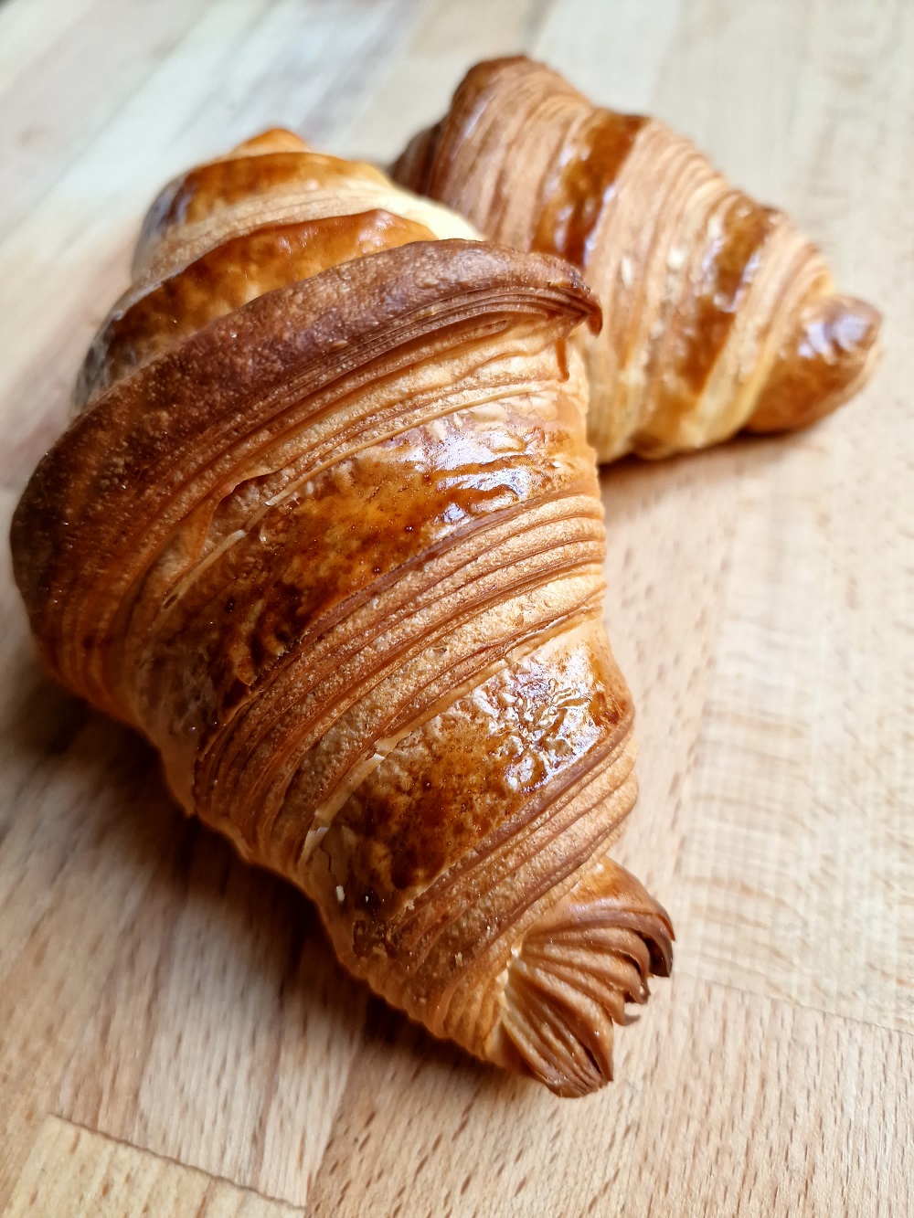 les croissants de Ferments bakery