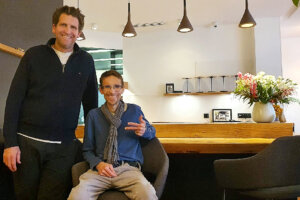 Marc Altenburger avec Mazzia en janvier 2021