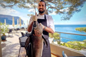 Nicolas Sintes chef de l'hôtel des Roches blanches à Cassis