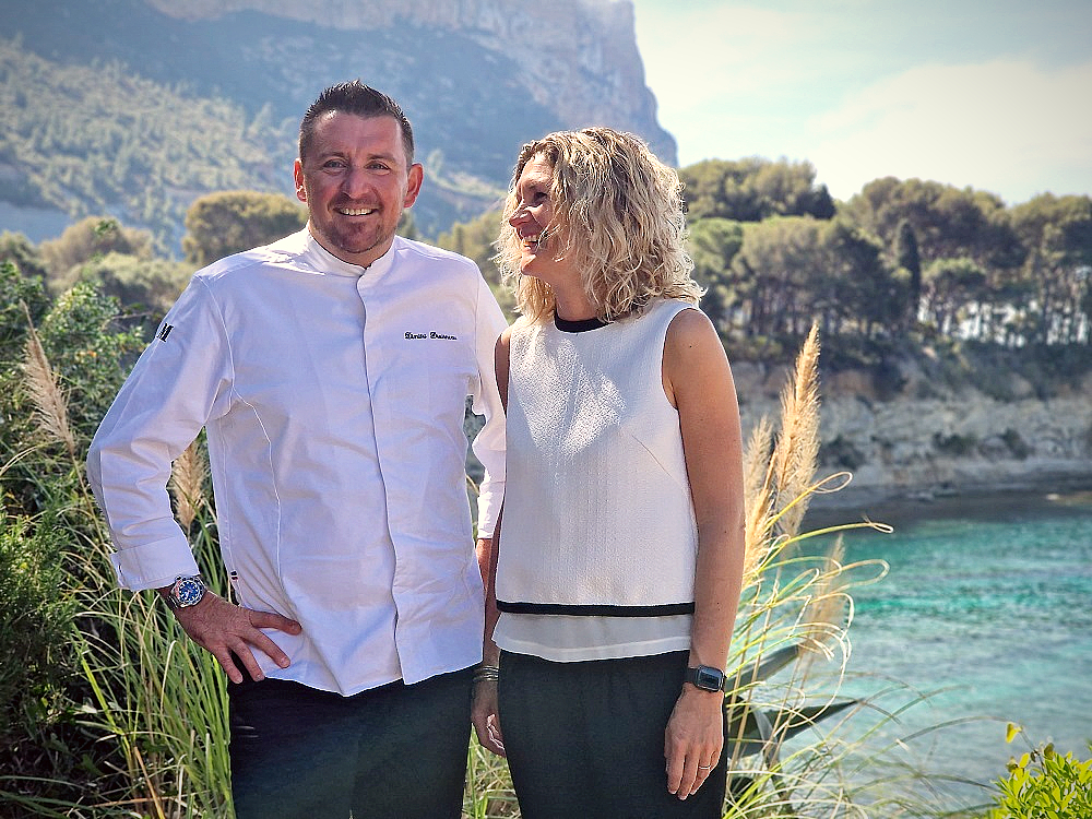 Le couple Droisneau à la tête de la villa Madie à Cassis