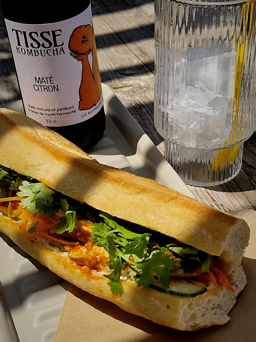 Le banh-mi de la Cabane de la Pointe Rouge à Marseille
