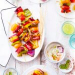 brochettes de poivrons
