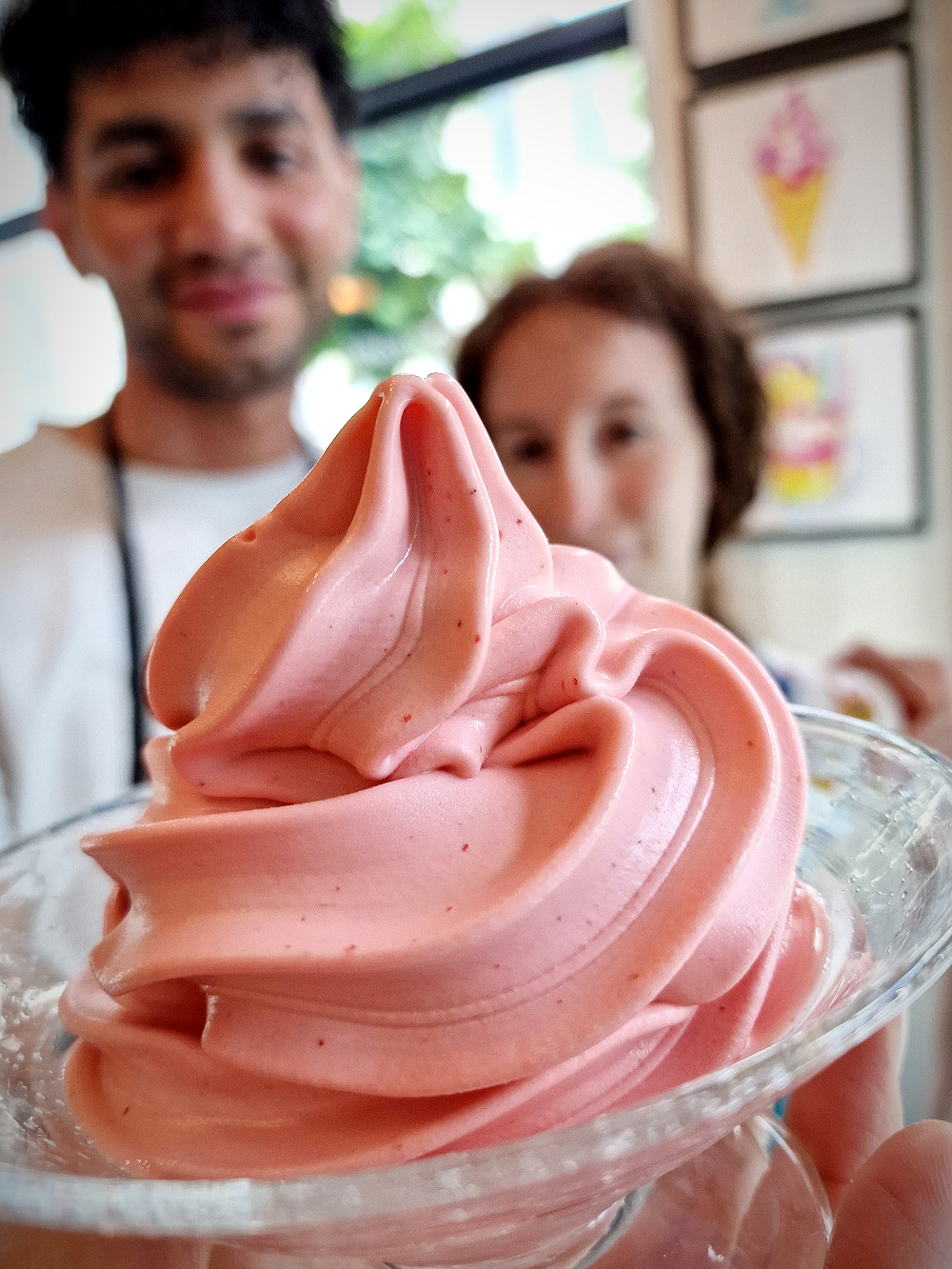 maison Jouglas à Marseille, la fameuse glace italienne à la fraise