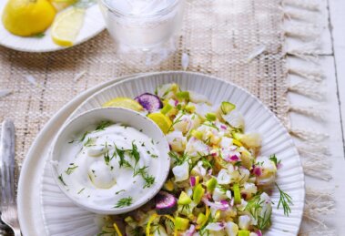 un tartare de daurade