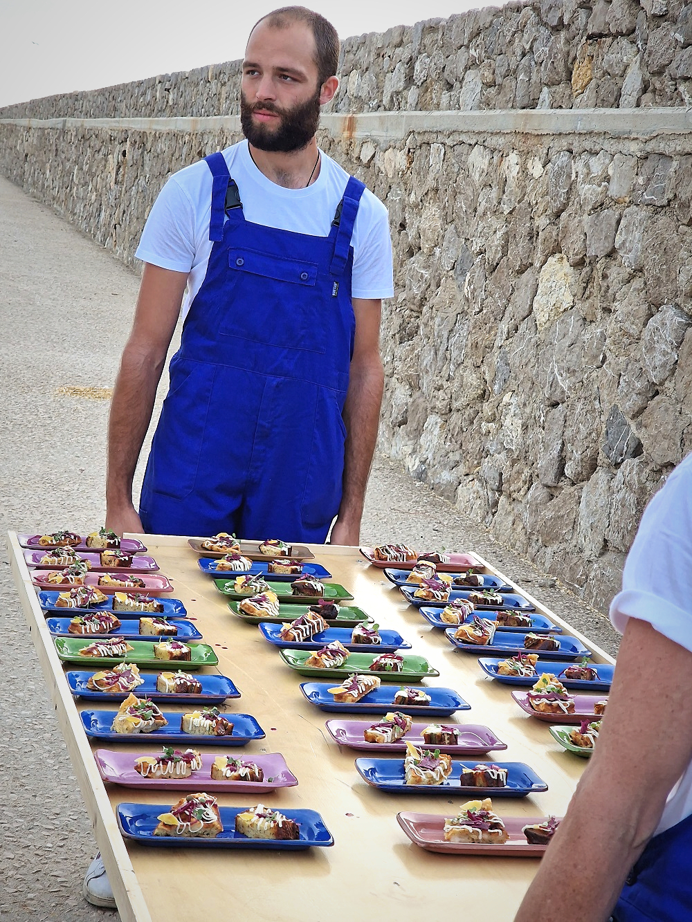 L'équipe des Grandes tables à la manoeuvre