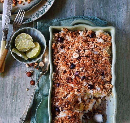 Crumble de cabillaud