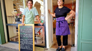 Sistaou avec Anne-Laure et Caroline