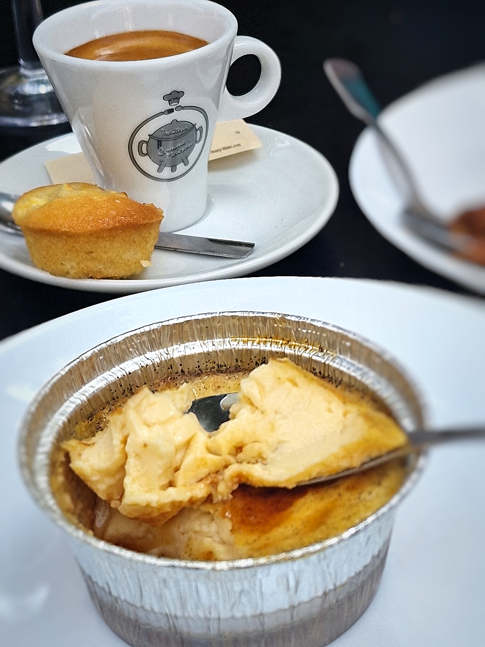 Un café et un flan rissoles Comme à la maison, traiteur à MArseille