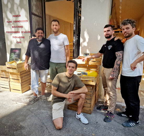 Le marché des Argonautes, bd Longchamp, à Marseille