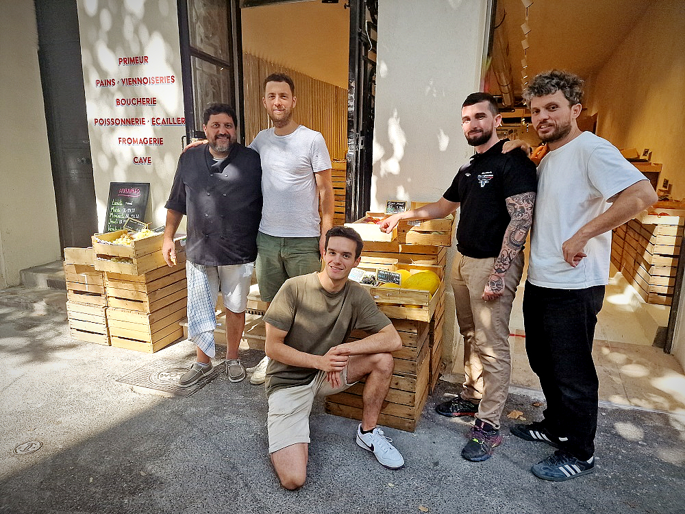 Le marché des Argonautes boulevard Longchamp à Marseille