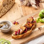 Le foie gras poêlé en tartines et confiture