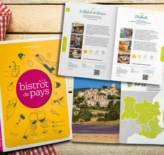 Le guide national des Bistrots de Pays édité pour les 30 ans de la fédération