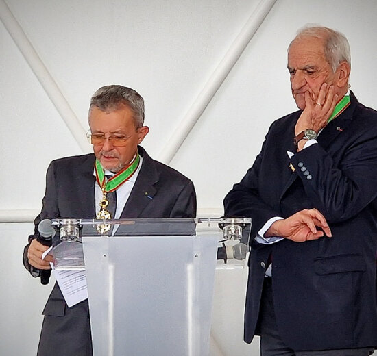 Jean-Claude Pellegrin commandeur du Mérite agricole