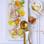 Ceviche de daurade à l'orange et au fenouil