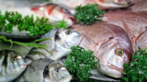 les poissons de la Poissonnerie les Délices de la Mer à la Rouvière