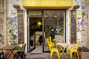 Organic Burger House dans le quartier du cours Julien à Marseille