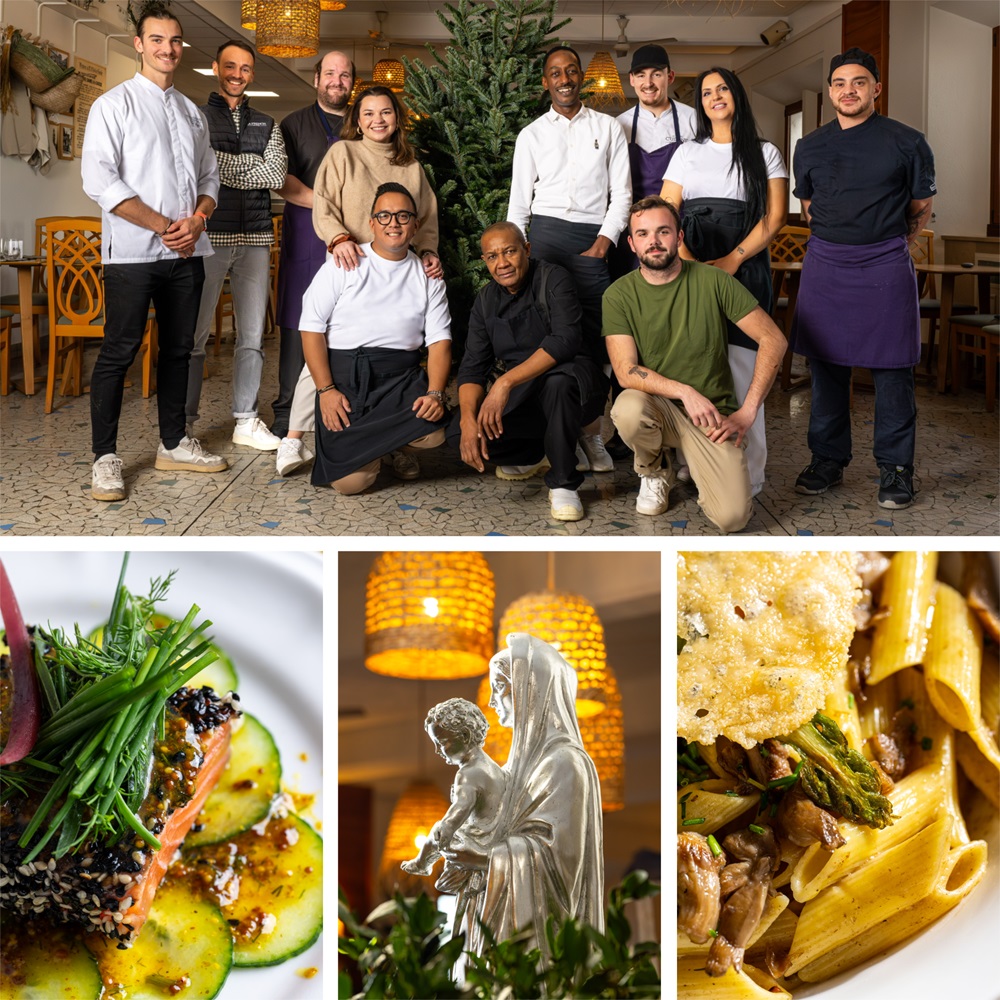 L'équipe du Restaurant sous la basilique de N.-D. de la Garde