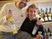 Louis Hérail (les Vins Haute-Couture) commercialise les spiritueux de Victor (à d.) et Lucas (la Mamette)
