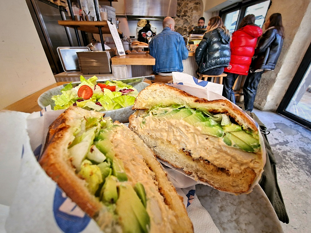 Le Zéphyr café et ses sandwiches à Marseille 