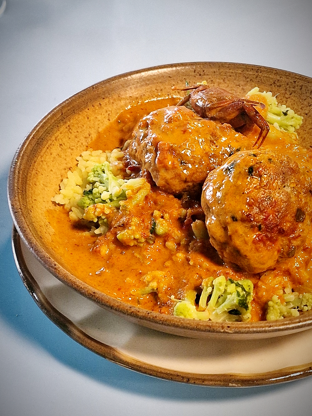 Boulettes de veau sauce aux favouilles