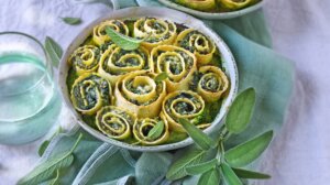 Recette des lasagnes roulées aux épinards