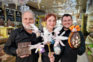 Les derniers rameaux provençaux font de la résistance à la chocolaterie Hubert de Marseille