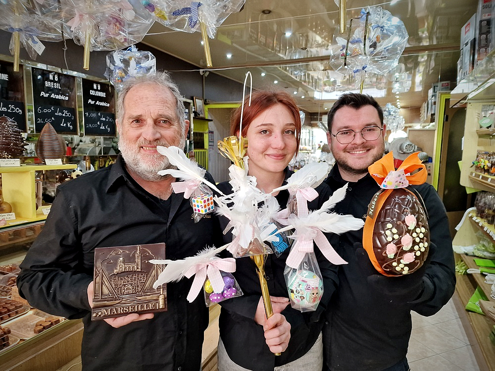 Les derniers rameaux provençaux font de la résistance à la chocolaterie Hubert