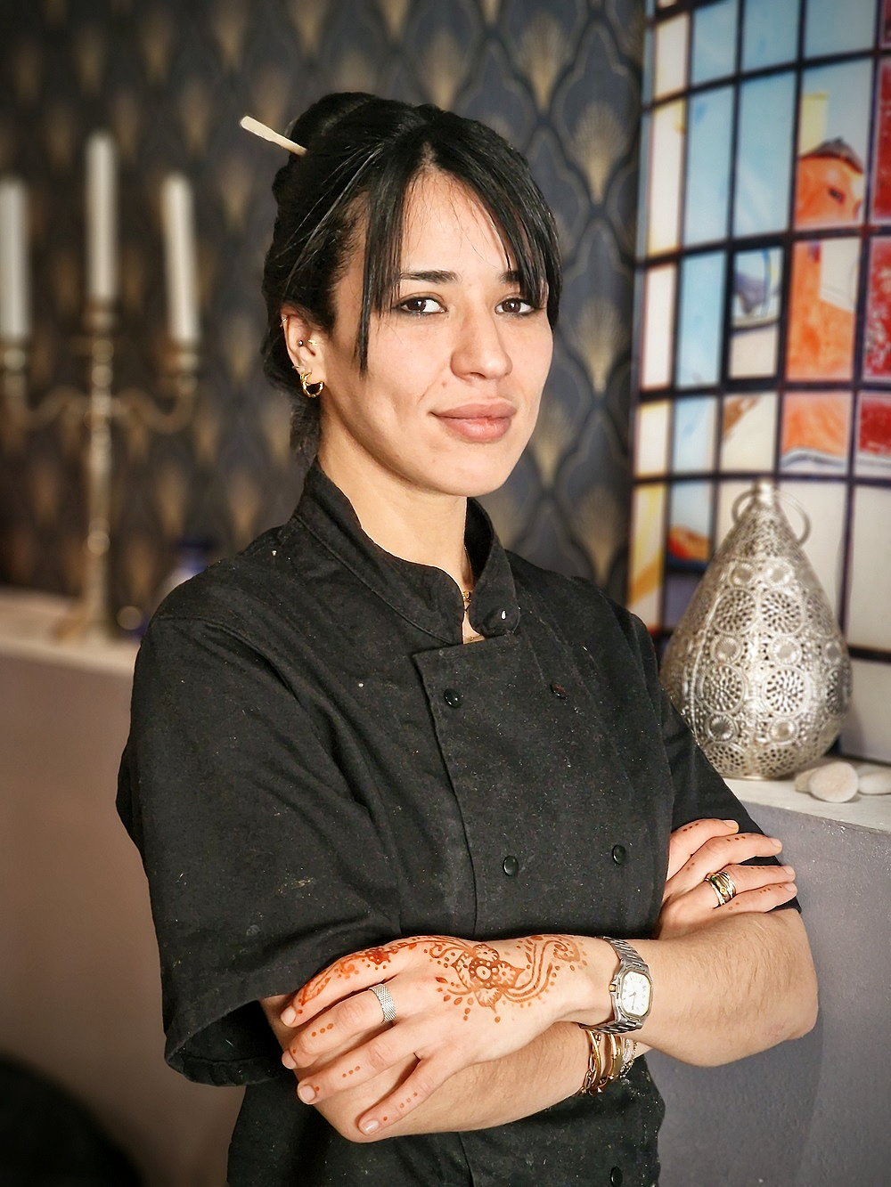 Meryem Chaouay-Tissir a fondé le restaurant le 100 à Marseille