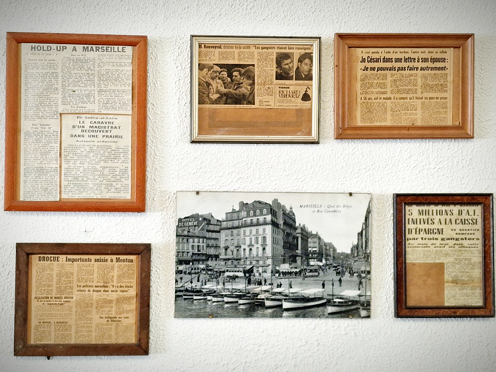 Ambiance malfrats à la Pizzeria Partenope de Marseille