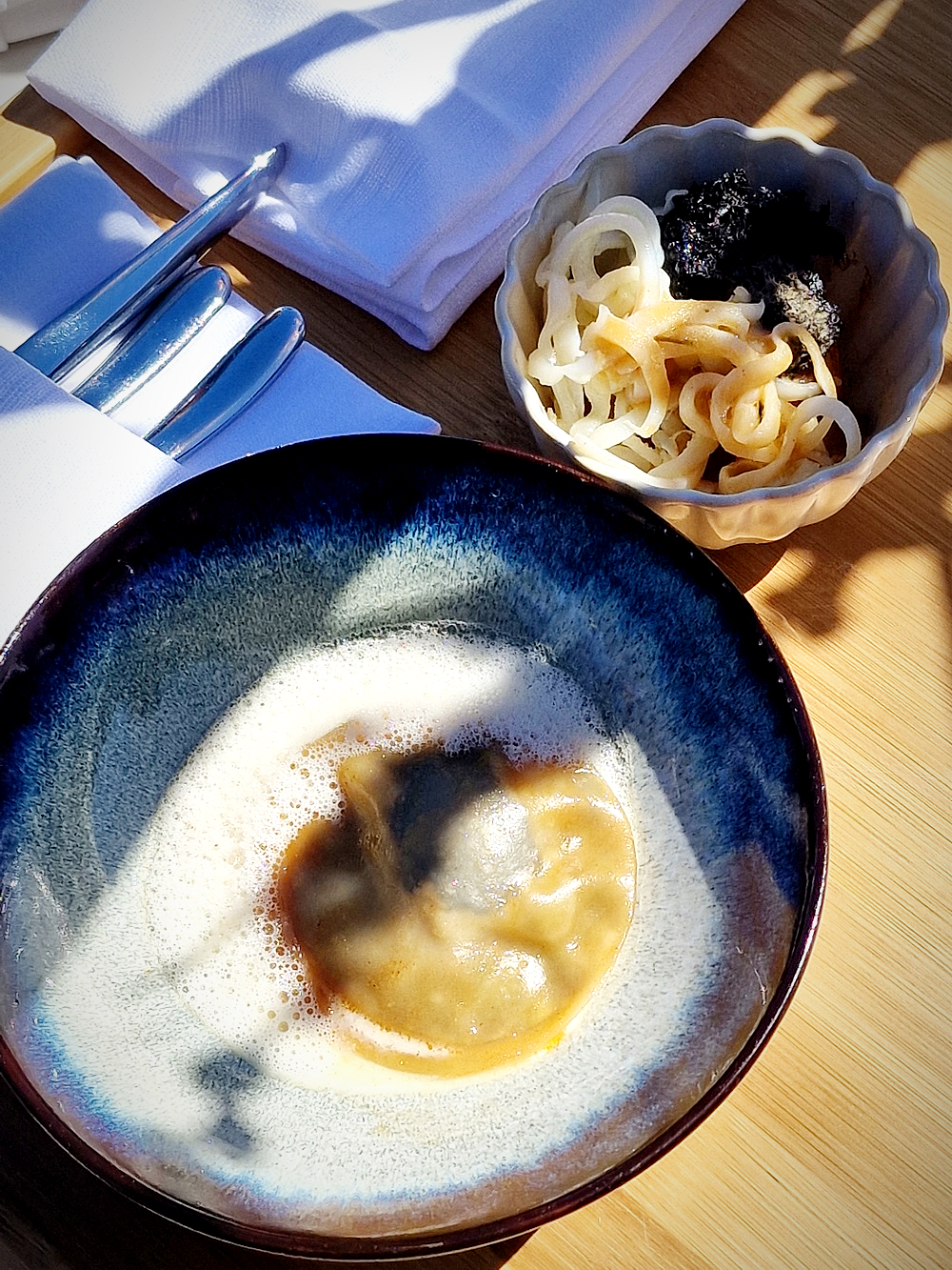 Les pieds paquets d'encornets du restaurant les Trois Forts