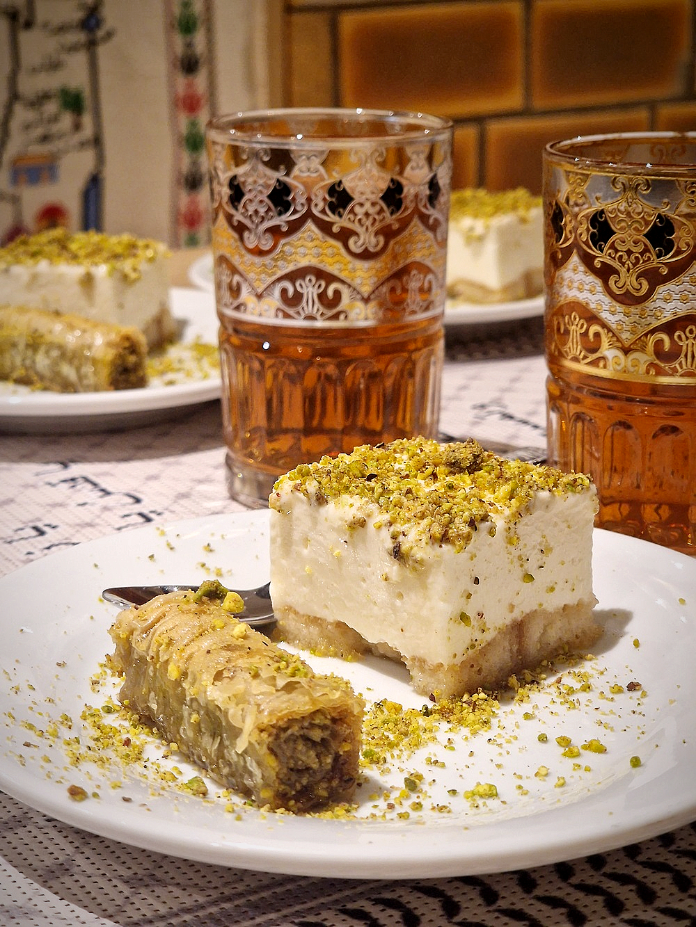 Les desserts du restaurant Jérusalem à Marseille 6e arr