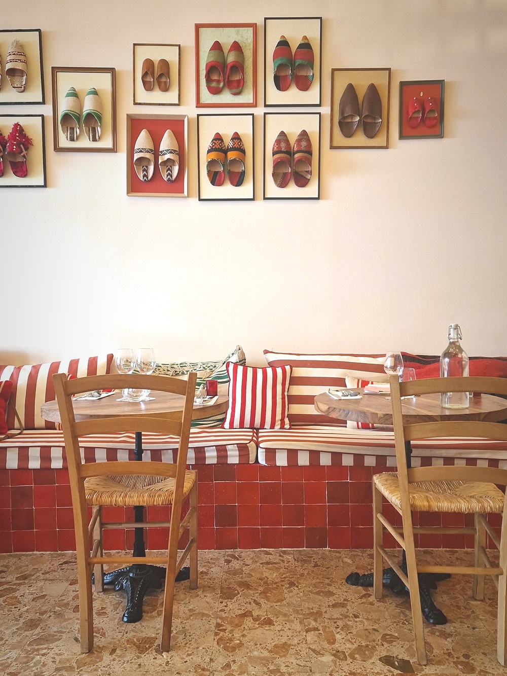 Restaurant Babouche rue Sainte à Marseille, ambiance salle