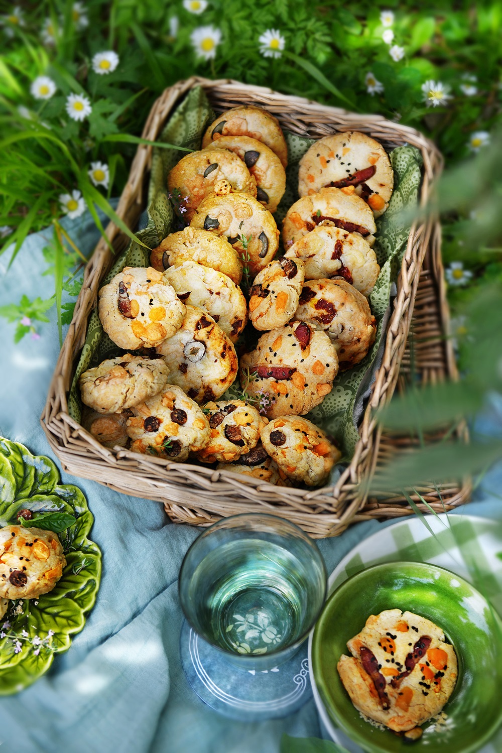 Les cookies salés c'est génial pour le pique-nique ou pour accompagner un apéro