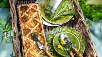 la tarte chèvre-courgettes c'est zéro souci