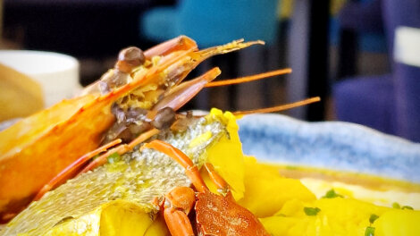 auberge du Mérou à Niolon, la marmite du pêcheur