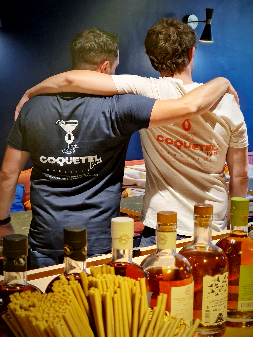 Roman et Adrien à la direction du Coquetel club de Marseille