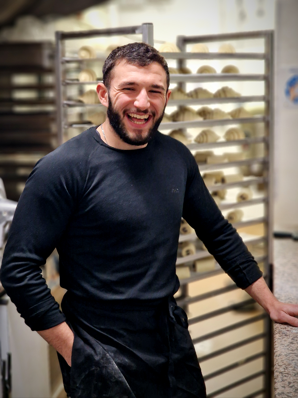 Sadji Ighit, chef pâtissier du traiteur Marrou à Marseille